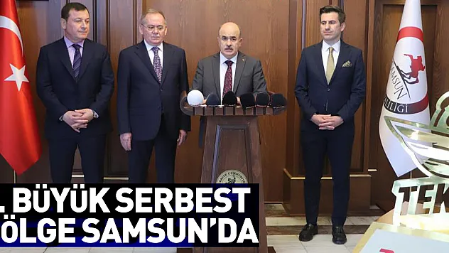 5. büyük serbest bölge Samsun'da