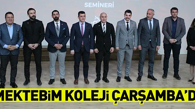 Mektebim Koleji Çarşamba'da