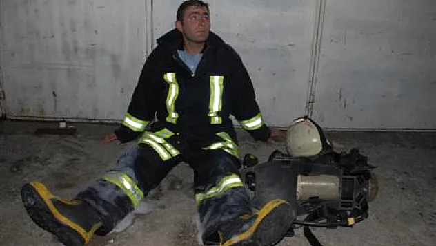 İtfaiyeciler zor anlar yaşadı