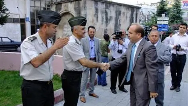 Bafra'nın yeni kaymakamı göreve başladı