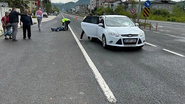 Ordu'da trafik kazası: 1 yaralı