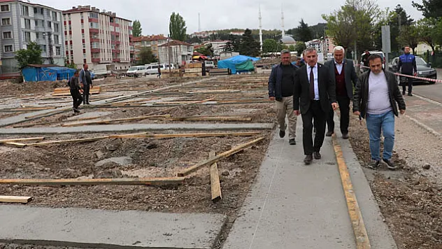 Yöresel ürün ve kapalı pazaryerine inşaatı başladı