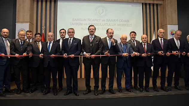 Samsun TSO Tahkim ve Arabuluculuk Merkezi hizmete açıldı