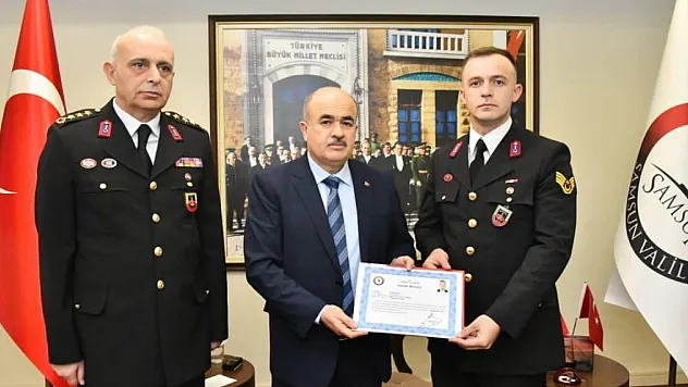 Vali Dağlı'dan kolluk kuvvetlerine başarı belgesi