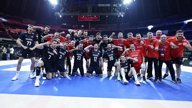 A Milli Erkek Voleybol takımı, tarih yazıyor