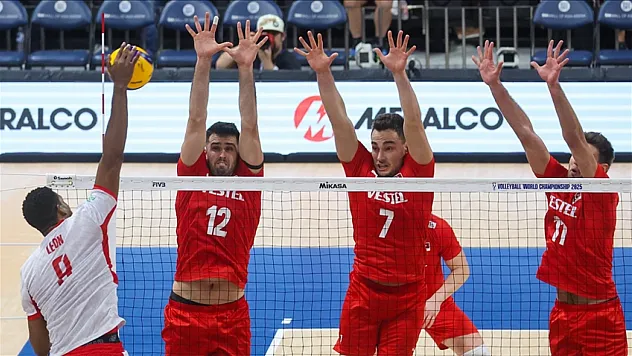 A Milli Erkek Voleybol Takımı, çeyrek finalde elendi