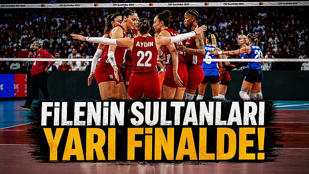 A Milli Kadın Voleybol Takımı Yarı Finale yükseldi