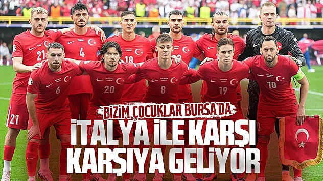 A Milli Takım Bursa'da İtalya karşısında Fransa mağlubiyetini telafi etmek istiyor