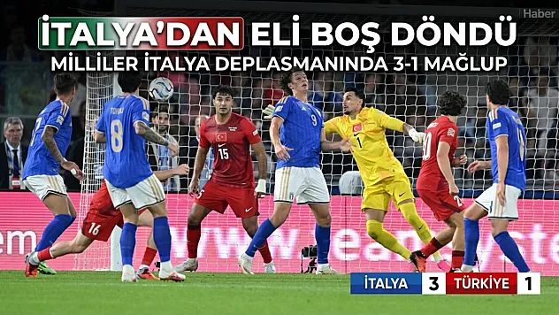 A Milli Takım İtalya Deplasmanından Eli Boş Döndü