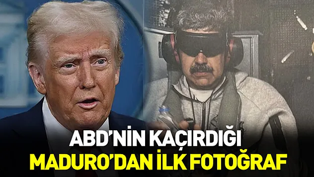 ABD'nin kaçırdığı Maduro'dan ilk fotoğraf
