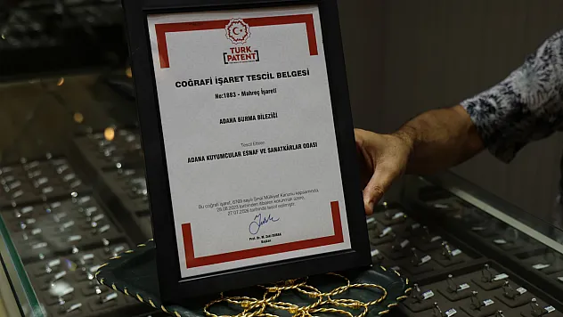 Adana burmasına coğrafi işaret gururu