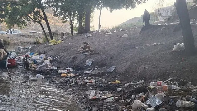 Adıyaman'da piknik alanı çöplüğe döndü
