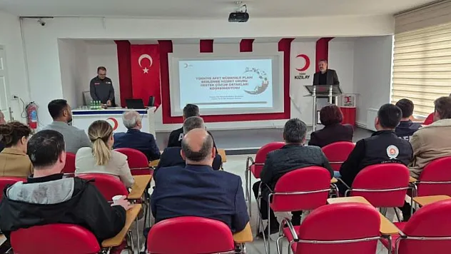 Afetlere karşı beslenme planı masaya yatırıldı