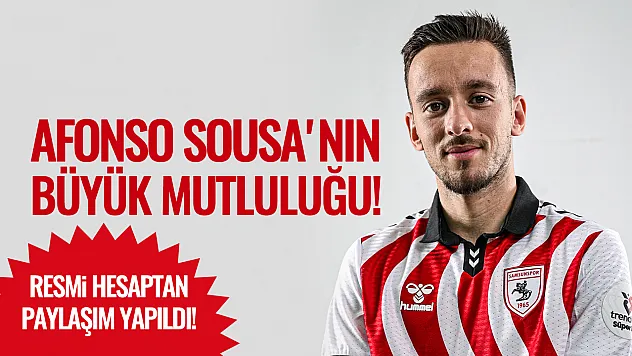 Afonso Sousa'nın büyük mutluluğu! Baba Oldu...