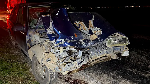 Afyonkarahisar'da patpat ile otomobil çarpıştı: 4 yaralı