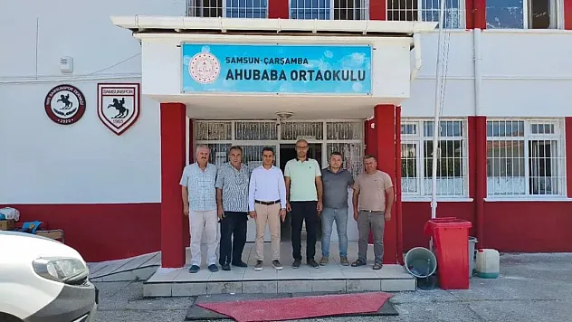 Ahubaba Ortaokulu'nda tadilat çalışmalarında sona gelindi
