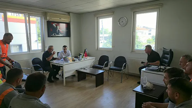 AK Parti Çarşamba İlçe Başkanı Güneş'ten SASKİ'ye ziyaret