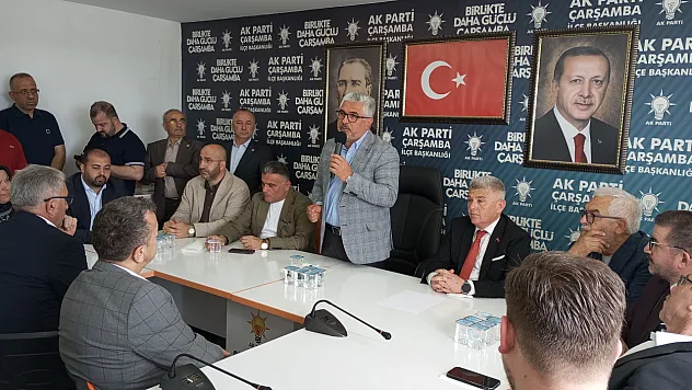 AK Parti Çarşamba teşkilatı bayramlaştı