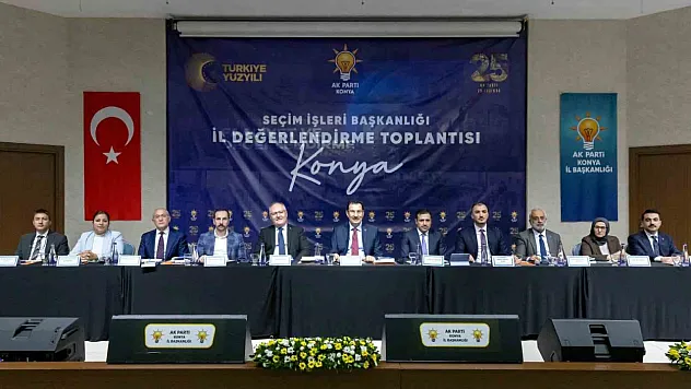 AK Parti'de seçim hazırlığı