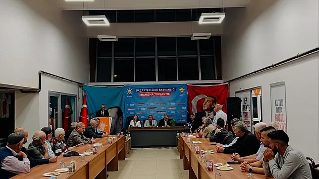 AK Parti Pazaryeri İlçe Danışma Toplantısı yapıldı