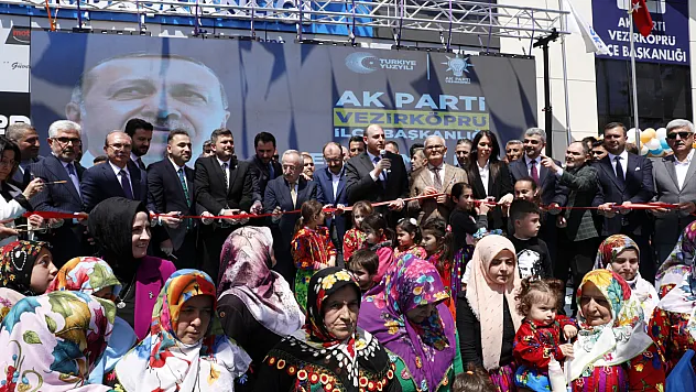 AK Parti Vezirköprü İlçe Başkanlığı hizmete açıldı