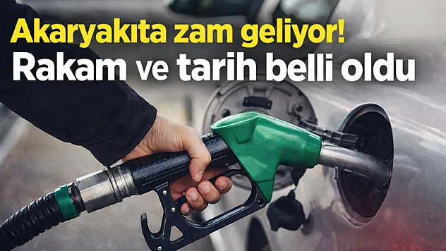 Akaryakıta zam geliyor!