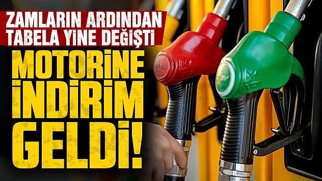 Akaryakıtta zam yağmuruna indirim molası: Motorinin litre fiyatı düştü