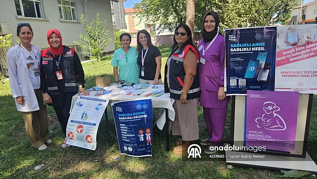 Alaçam'da anne ve anne adaylarına sağlık eğitimi