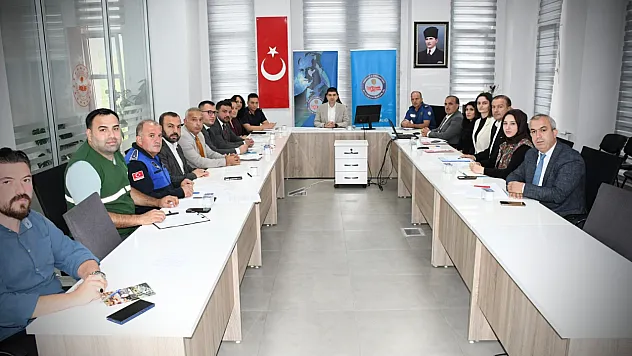 Alaçam'da çocuk, kadın ve bağımlılıkla mücadele kurulları toplandı