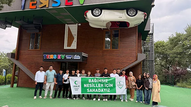 Alaçamlı öğrenciler Samsun'daki tarihi ve bilim merkezlerini gezdi