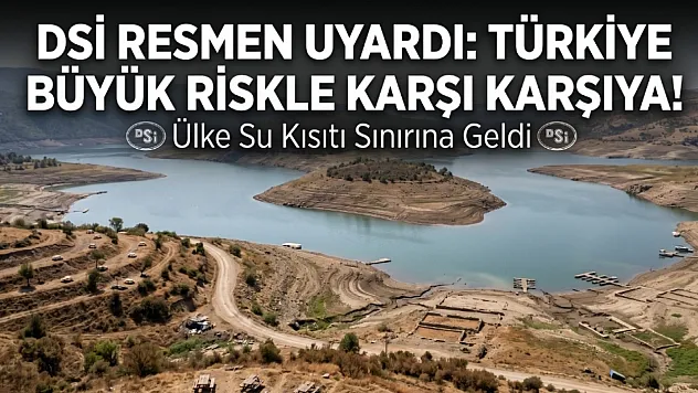 Alarm Çanları Çalıyor Türkiye 'Su Kısıtı' Tehdidi Altında