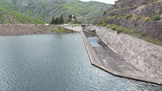 Almus barajı son 33 yılın en yüksek su seviyesine ulaştı