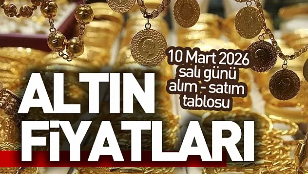 Altın fiyatları 10 Mart 2026 alış-satış fiyatı | Bugün gram, çeyrek, yarım ve tam altın ne kadar?