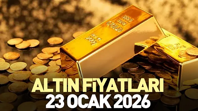 Altın fiyatları 23 ocak 2026