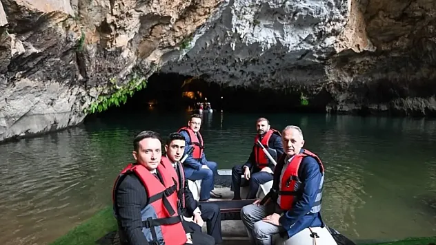 Altınbeşik Mağarası turizmde güç kazanıyor