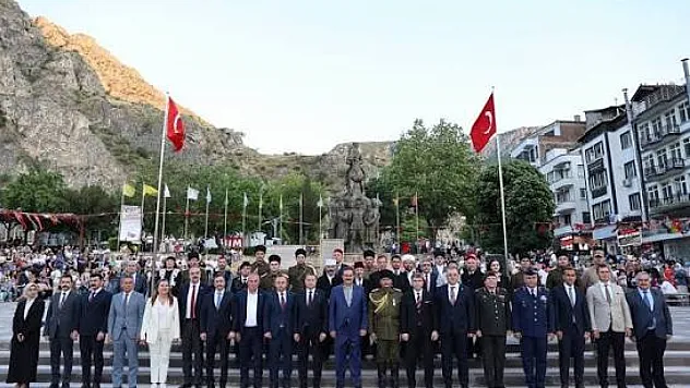 Amasya Tamimi'nin 107. yıldönümü nedeniyle tören düzenlendi