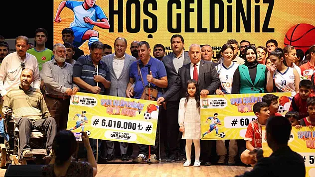 Amatör spor kulüplerine 6 milyon lira destek