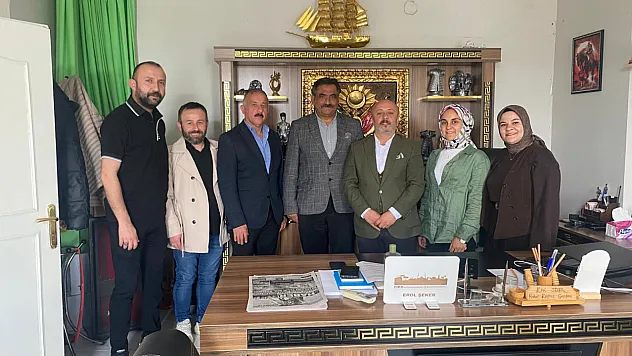 Anahtar Parti'den Haber Expres Gazetesine ziyaret