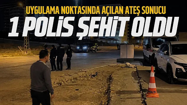 Ankara'da acı haber: Uygulama noktasında 1 polis şehit oldu