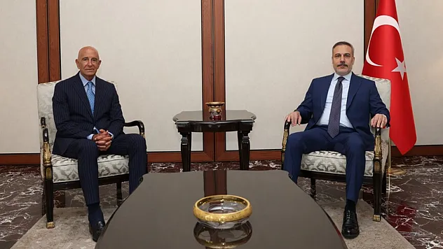 Ankara'da kritik temas: Fidan, Barrack'ı ağırladı