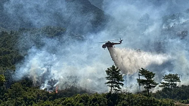 Antalya'da ki yangınlardan biri kontrol altına alındı