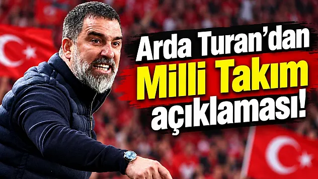 Arda Turan'dan A Milli Takım sorusuna net yanıt