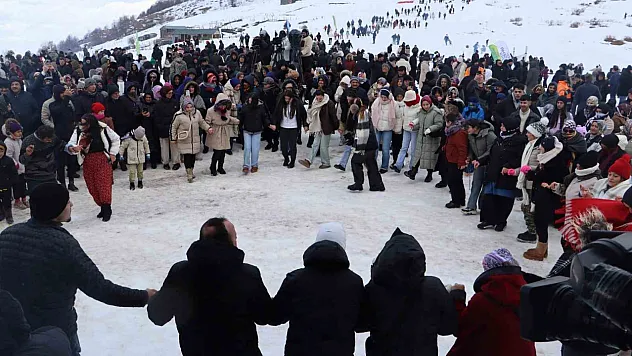 Argan Yaylasında kar festivali