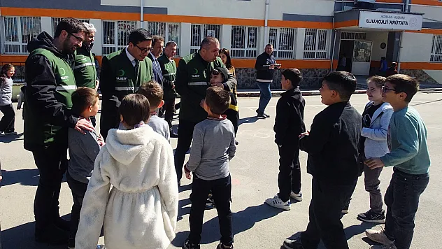 Asarcık'ta öğrencilere bağımlılıkla mücadele eğitimi