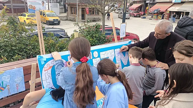 Asarcık'ta Miniklere 'Otizm' farkındalığı' aşılanıyor!