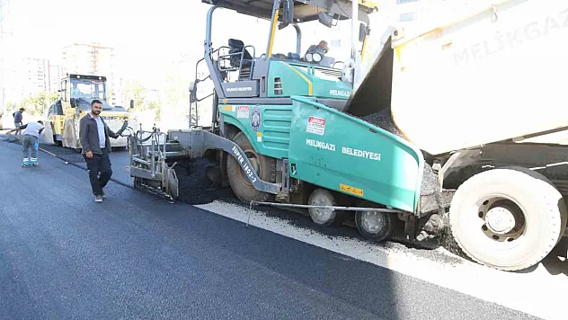 Asfalt çalışması yapıldı