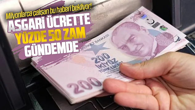 Asgari ücret için iki farklı zam formülü gündemde