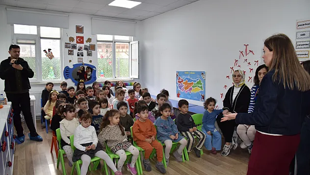 Ata Çocuklu miniklere su tasarrufu farkındalığı