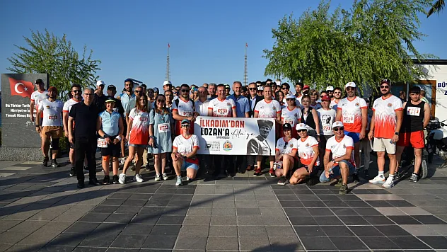 Atakum Belediyesi'nden Ata'ya saygı koşusu