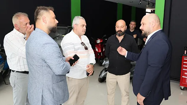 Atakum'da Başkan Sahada